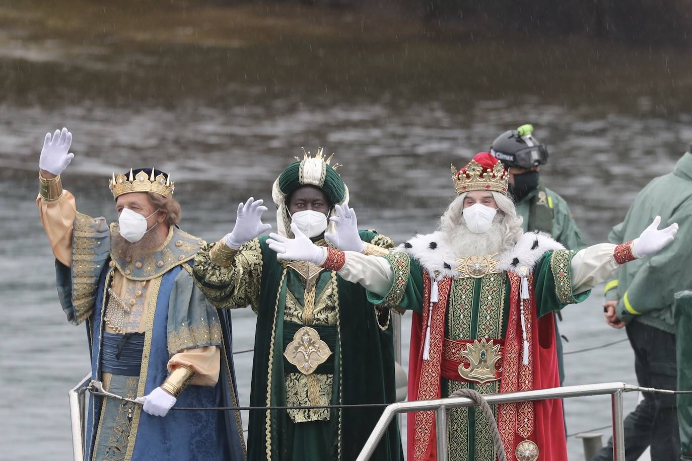 Los Reyes Magos ya están en Gijón