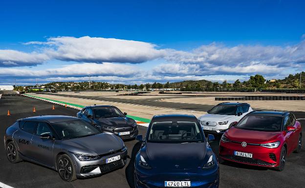 Prueba exclusiva: El SUV eléctrico de Tesla frente a sus rivales de Volkswagen, Kia, Ford y Volvo