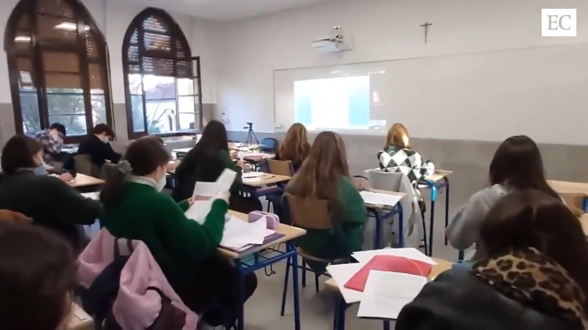Profesora telemática en La Asunción