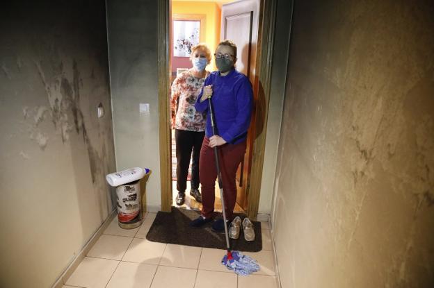 Los vecinos de la fallecida en Langreo presentaron denuncias por dos incendios anteriores