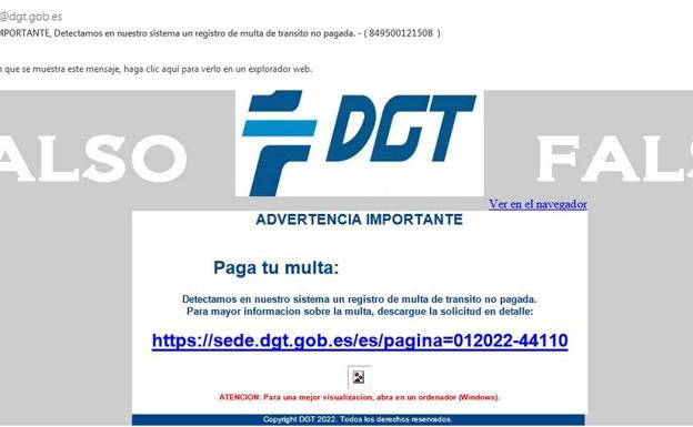 Cuidado si recibes esta multa de tráfico: es una estafa