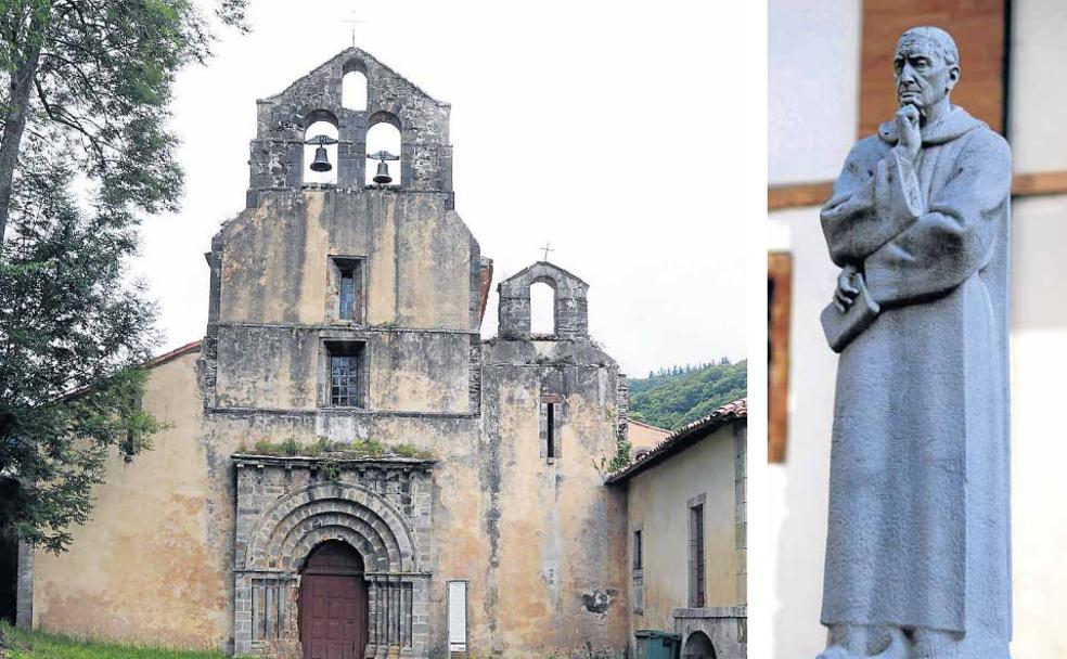 Santa María de Obona, las buenas aguas del padre Feijoo