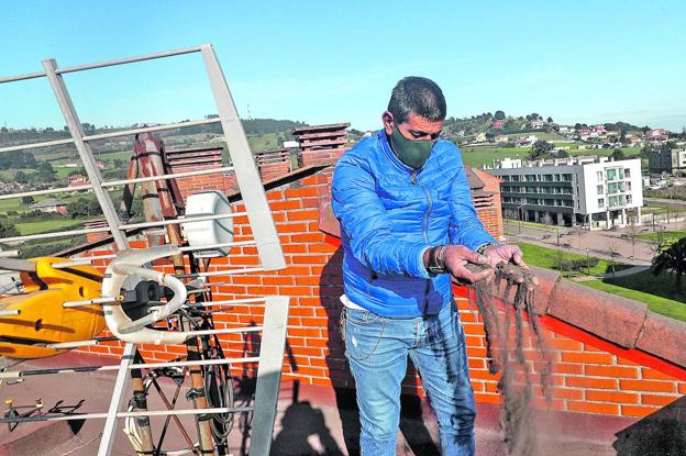 «La contaminación casi se mastica»