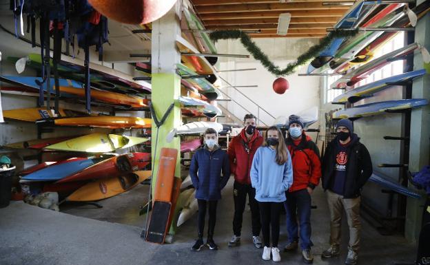 Iberdrola instalará en Lada un generador para que el club de piragüismo disponga de luz