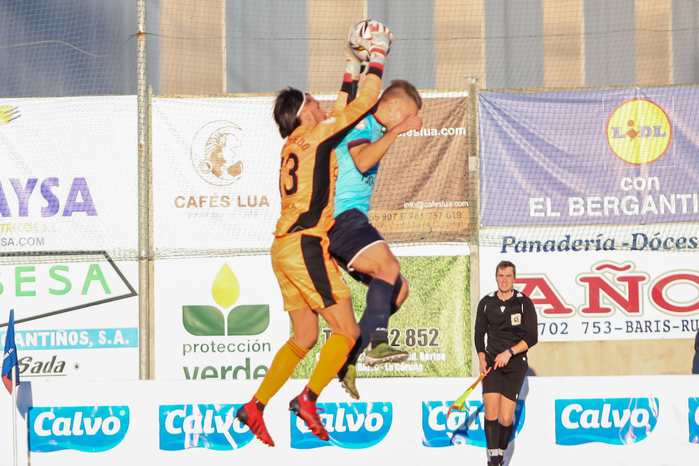 Las mejores jugadas de la victoria del Langreo ante el Bergantiños