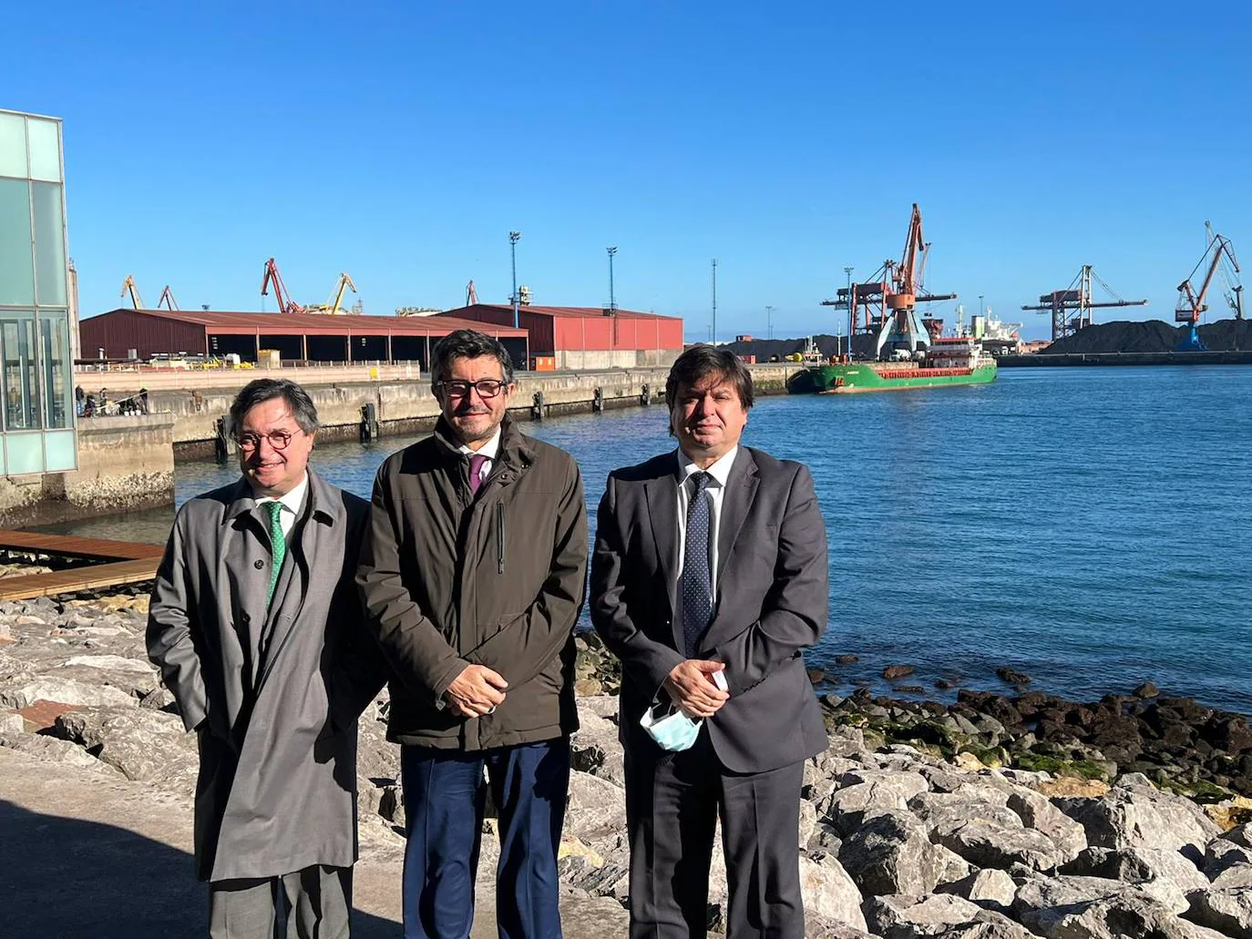 Puertos del Estado resalta el impacto que tendrá la variante de Pajares en el puerto de El Musel