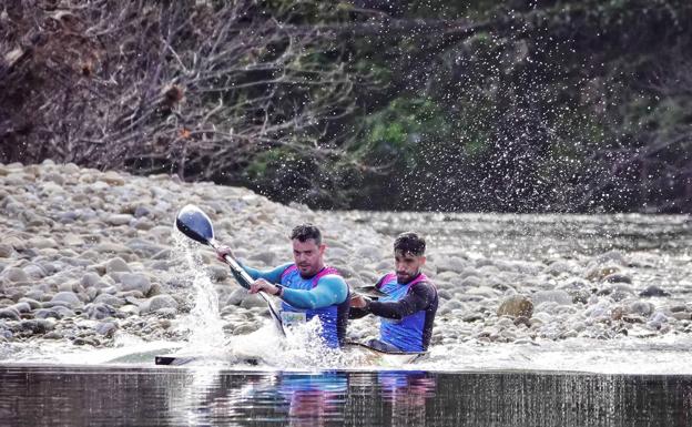 Milín Llamedo y Brais Sánchez, los más rápidos en el I Descenso Ascenso del Sella