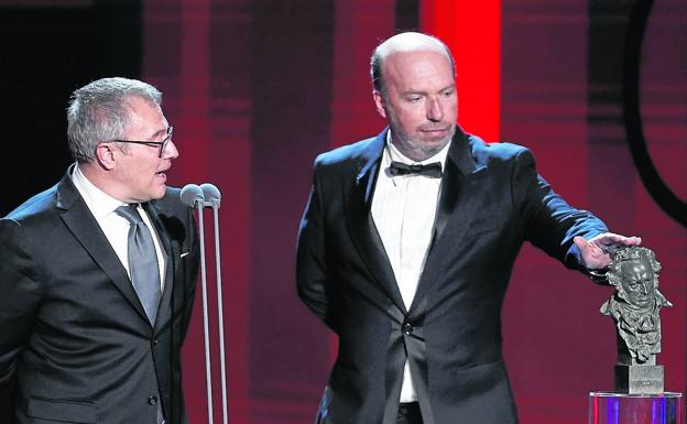 El avilesino Jorge Guerricaechevarría se llevó el Goya al mejor guion adaptado