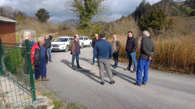 Mejora del acceso al pueblo salense de El Rubial