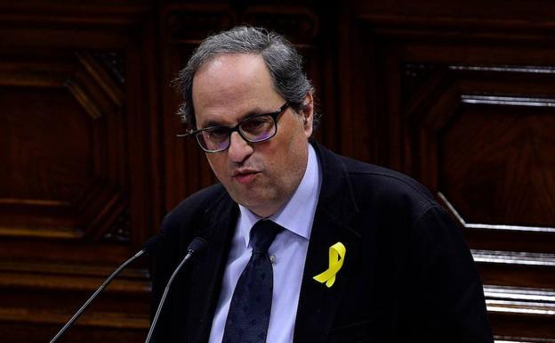 El Constitucional desestima el recurso de Torra contra la sentencia de inhabilitación