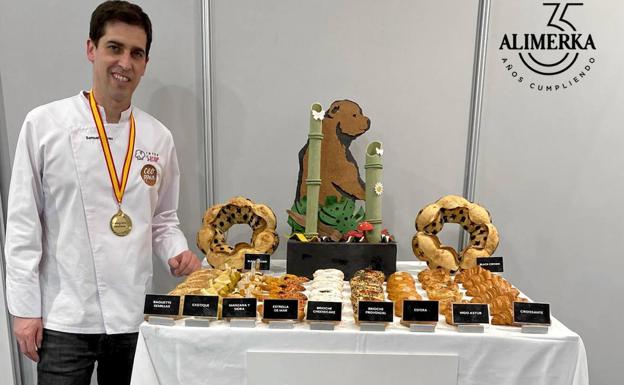 El avilesino Samuel Suárez, campeón nacional de panadería