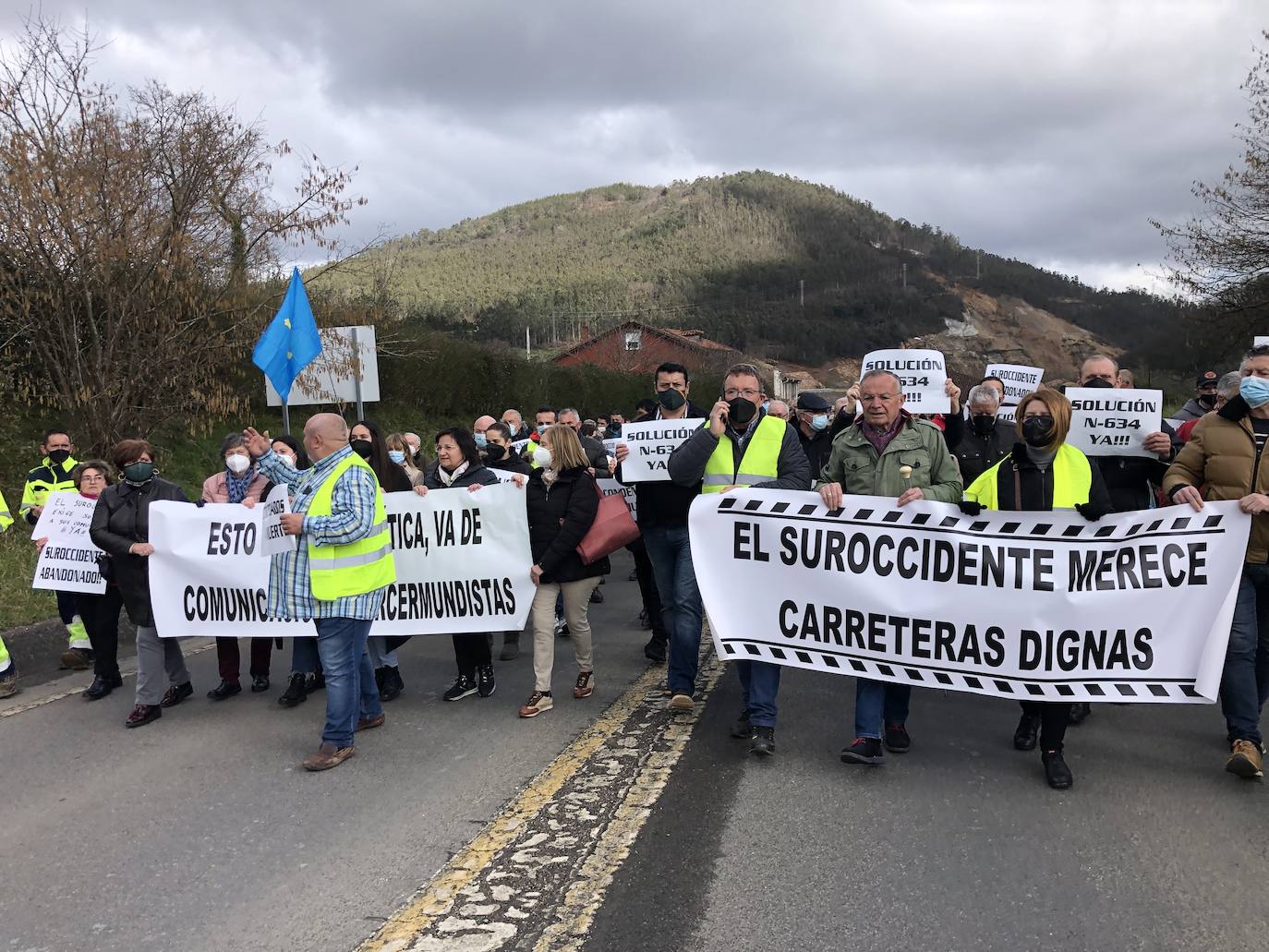 El suroccidente, en pie de guerra contra el «histórico abandono» de la zona
