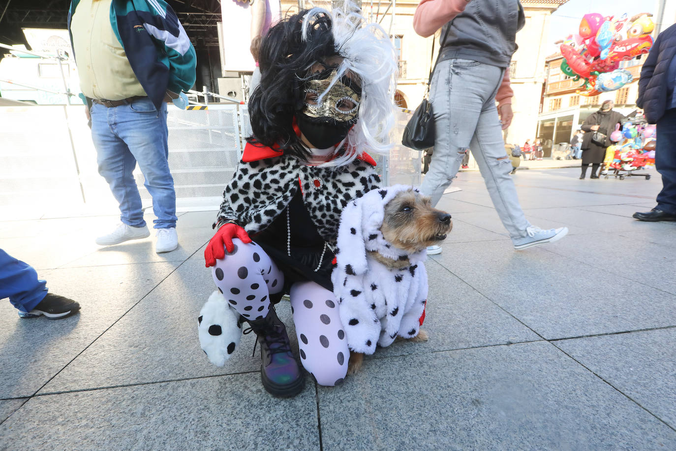 Las mascotas se antroxan en Avilés