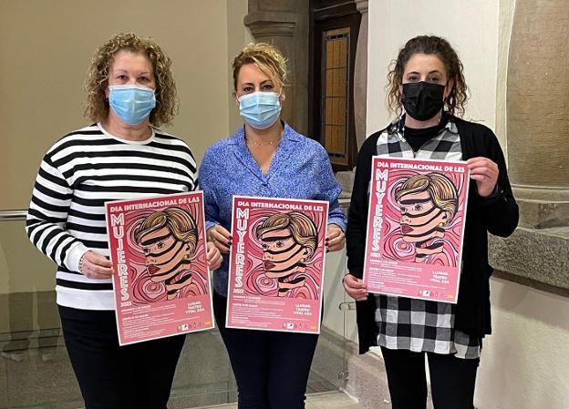 Mieres reivindica «la teta y la maternidad» en los actos con motivo del 8M