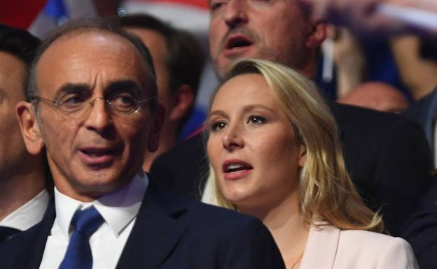 La sobrina de Marine Le Pen se une a la campaña de Éric Zemmour