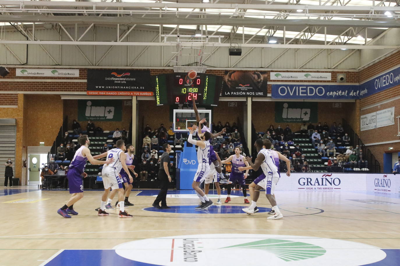 Unicaja Banco Oviedo 85-63 Almansa, en imágenes