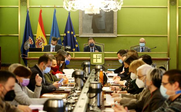 Oviedo aprueba un presupuesto «expansivo» de 253 millones para «consolidar proyectos» y lograr la recuperación económica