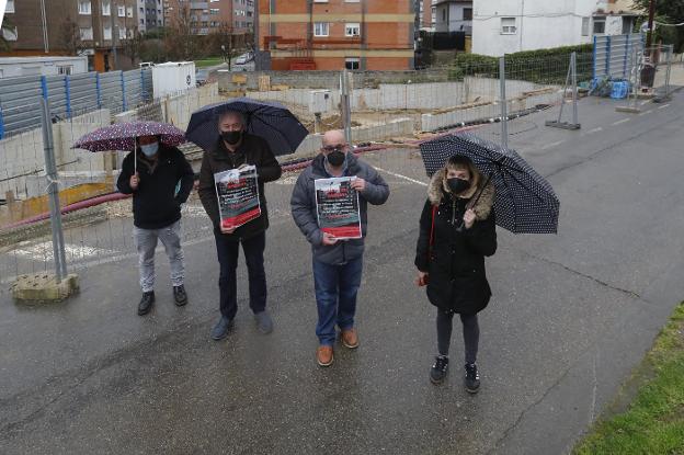 Ceares intensificará las protestas por el cierre durante 108 días del camín de la Tejerona