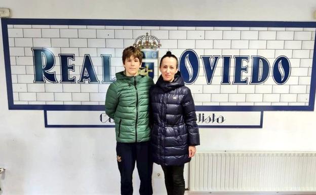 El Real Oviedo acoge ya a la primera familia de refugiados ucranianos