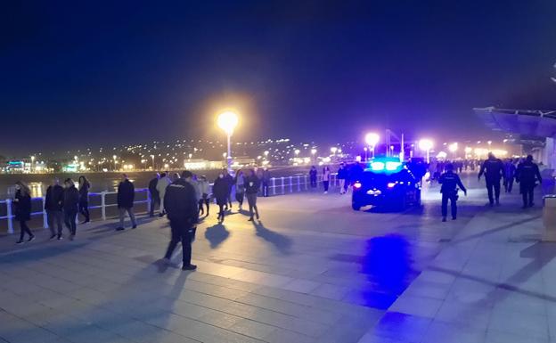 Amplio dispositivo policial en San Lorenzo por dos bañistas en la escalera 12