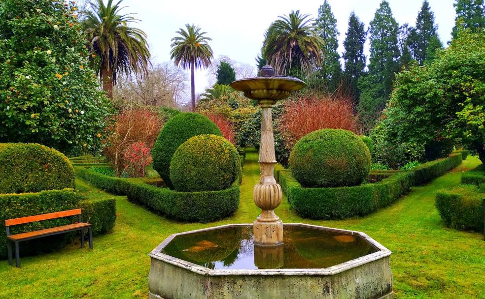 Un laberíntico paraíso de casi dos siglos en la quinta de Peñafrancia (Deva)