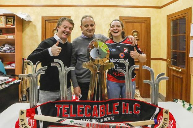 El Telecable se ilusiona con levantar la sexta Copa de Europa ante su afición