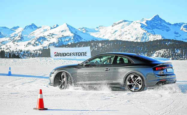 Cursos Audi de conducción sobre nieve