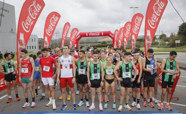 Youssef Benkert y Patricia Álvarez dominan en el XIII Cross EPI Gijón-Ramón Gallego