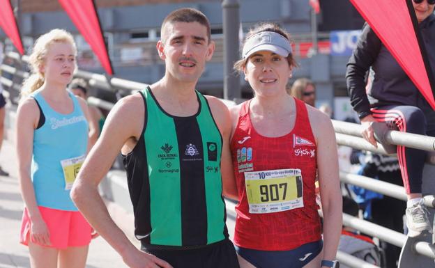 Raúl Bengoa y Sara García confirman los pronósticos en los 10K del Grupo