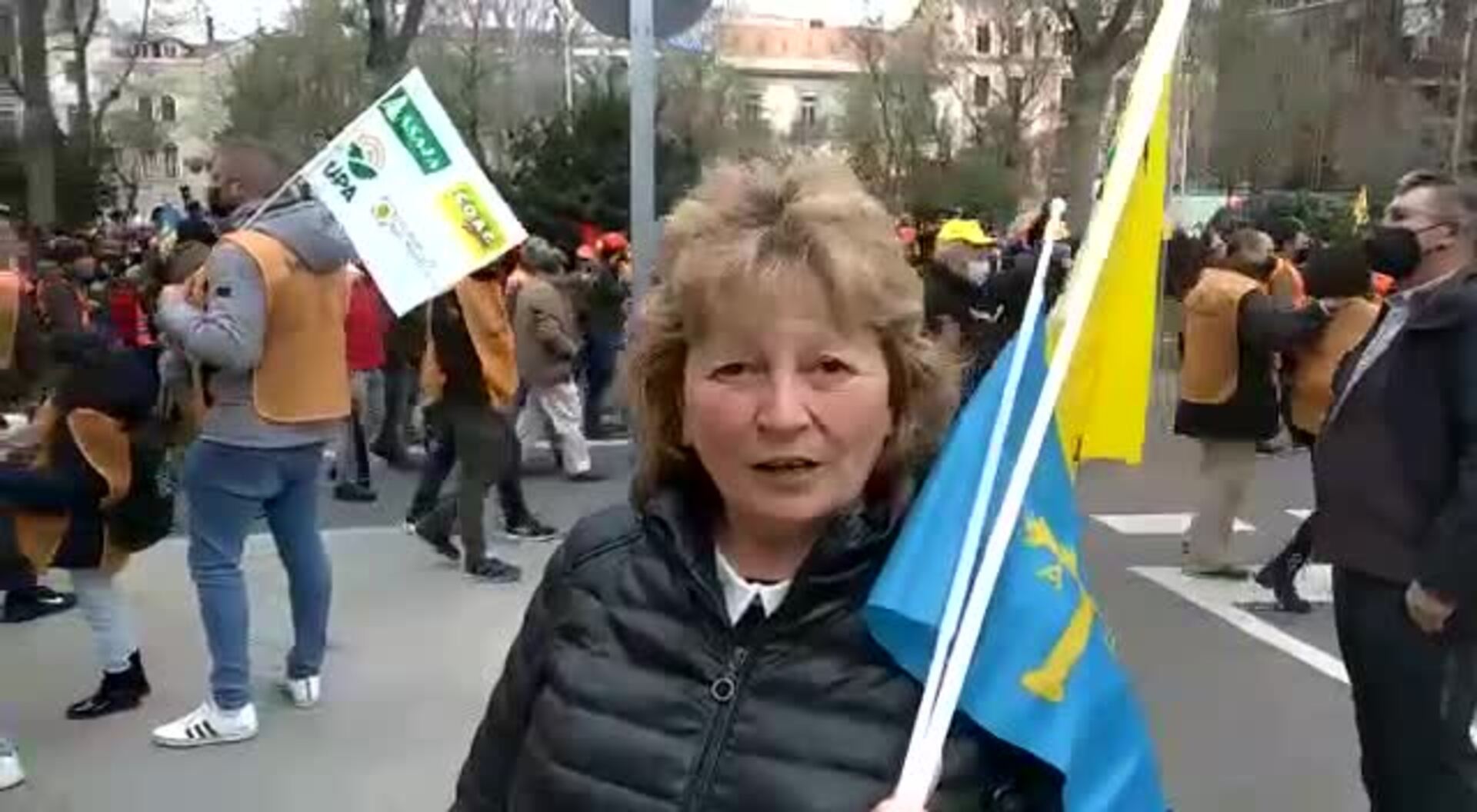 «SOS» del campo en Madrid: un mundo rural «en coma» toma las calles por su supervivencia