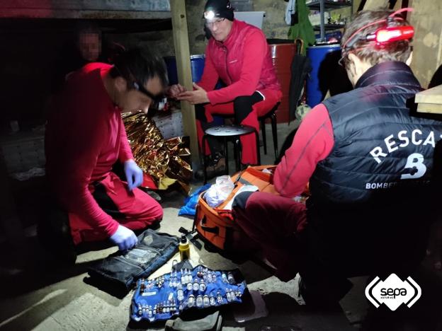 Rescatados dos senderistas que se desorientaron cuando hacían la ruta de Las Peregrinaciones