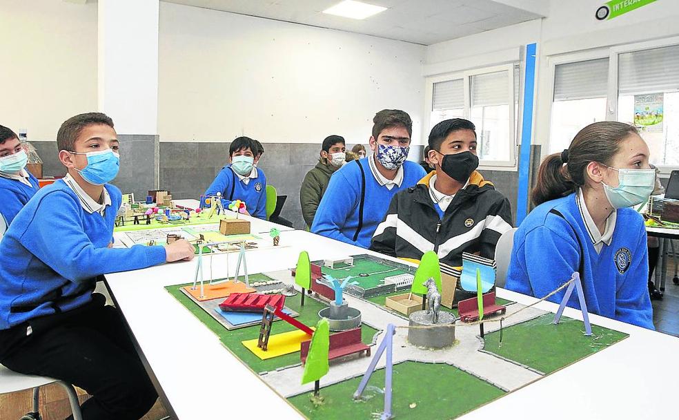 El colegio San Miguel reimagina el parque de la Urgisa