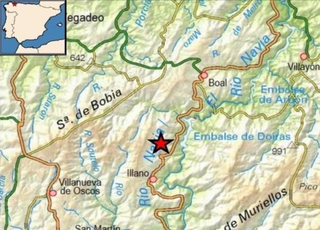 El occidente asturiano tiembla por un seísmo con epicentro en Illano