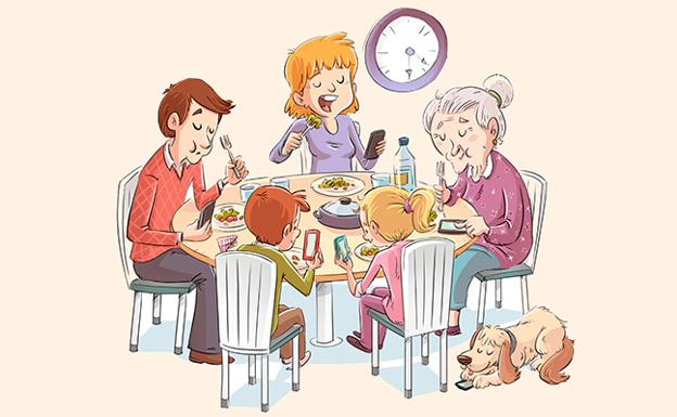 ¿Tiene sentido que el domingo comamos a las cinco y nos acostemos el lunes a la una?