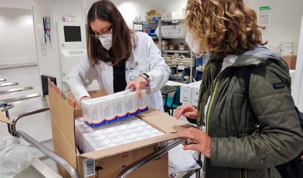 Asturias recibe los primeros 254 tratamientos contra la covid