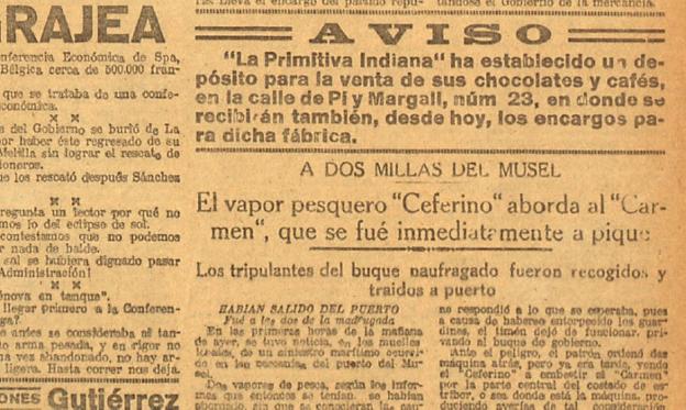 Naufragio sin remedio