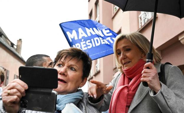 Marine Le Pen sueña con el Elíseo