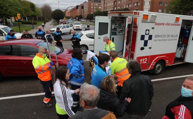 Herido un menor de 14 años tras un atropello cuando circulaba con su patinete