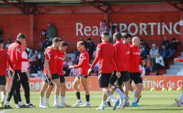 El Sporting se da un baño de masas a dos días del derbi asturiano