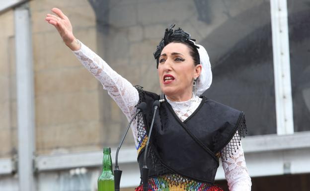 Rossy de Palma: «Hoy me caso con Avilés y estoy preparada para profesarle mi amor a esta ciudad»