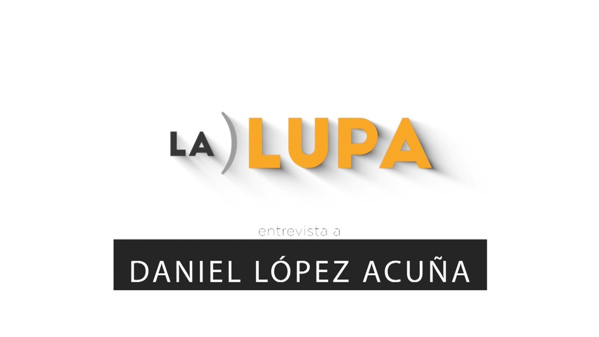 El epidemiólogo Daniel López Acuña, en 'La Lupa'