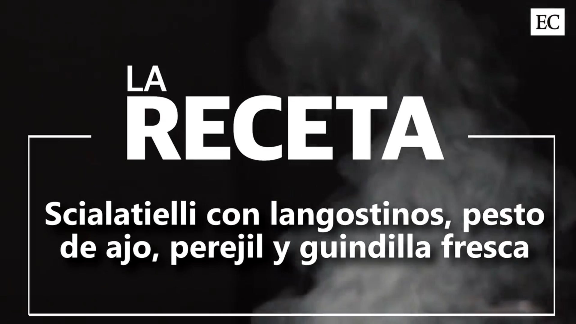 LA RECETA: Scialatielli con langostinos, pesto de ajo, perejil y guindilla fresca