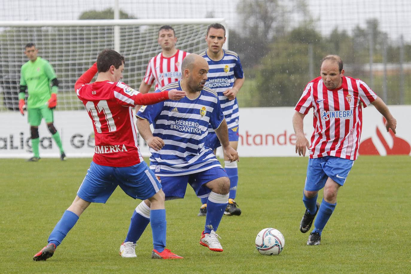 Intensa alegría de la 'Genuine'