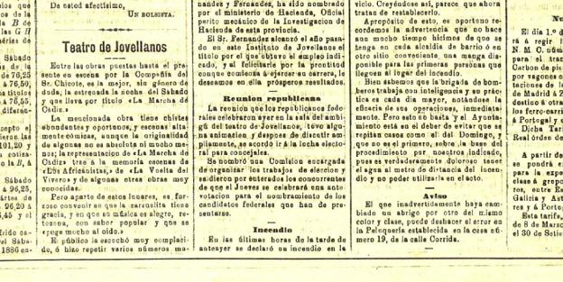 Fuego en la calle del Rastro