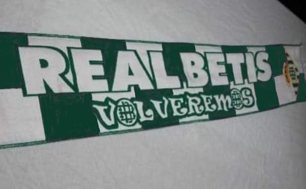 Recupera la bufanda del Betis de su hijo fallecido: «No me esperaba tanta solidaridad humana»