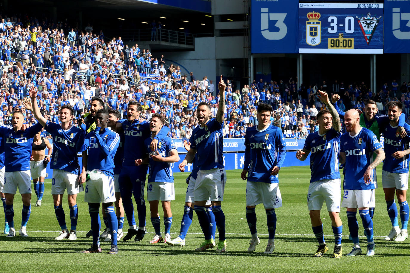 Las mejores imágenes del Real Oviedo - Mirandés
