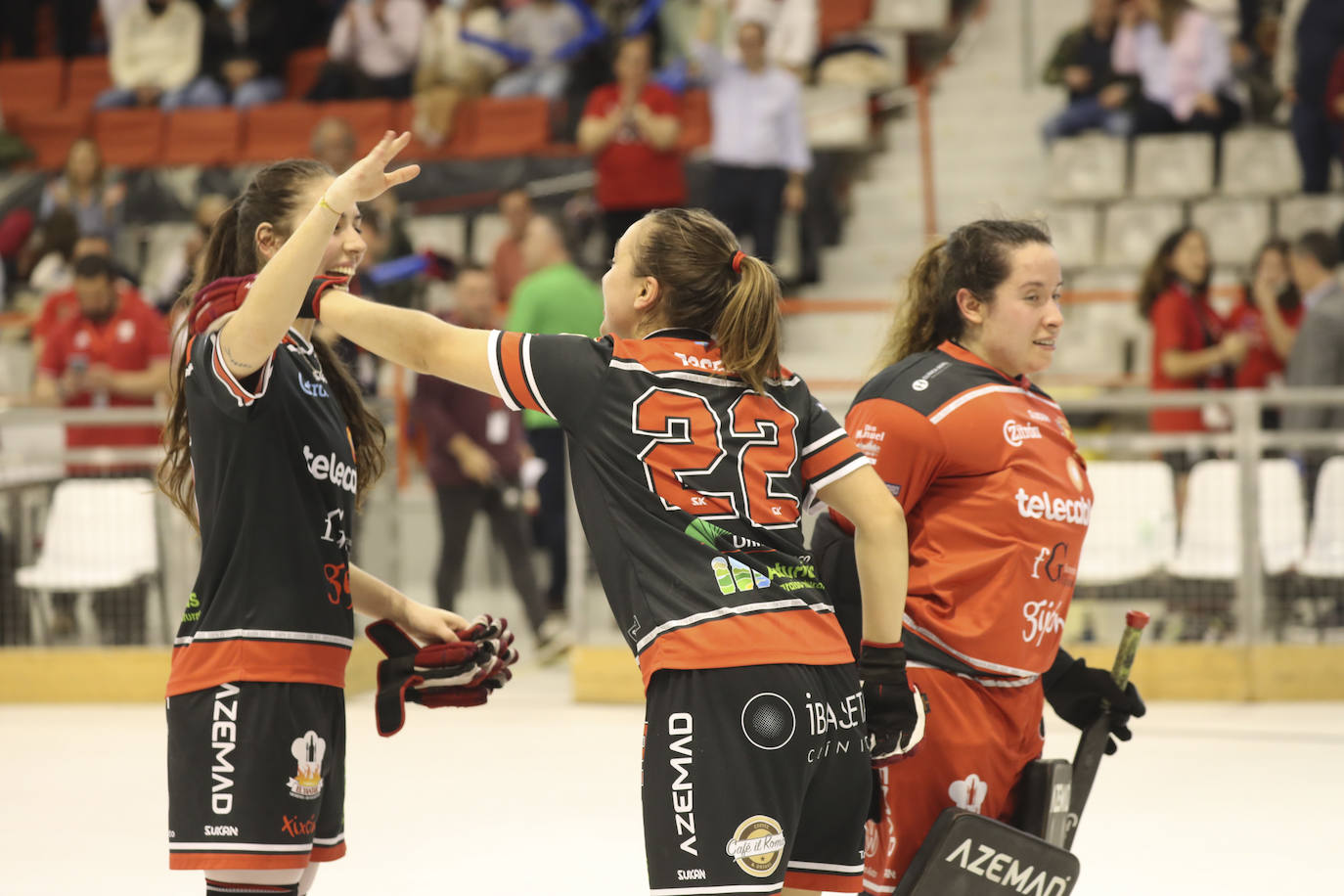 Las mejores imágenes del Telecable Gijón - Cerdanyola