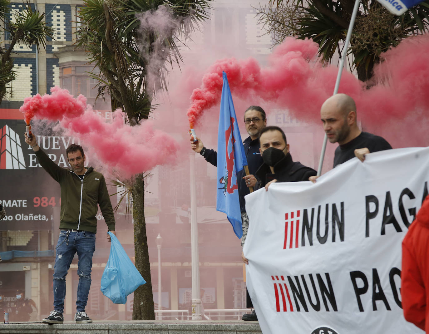 Manifestación en Gijón por «un futuro para Asturias»
