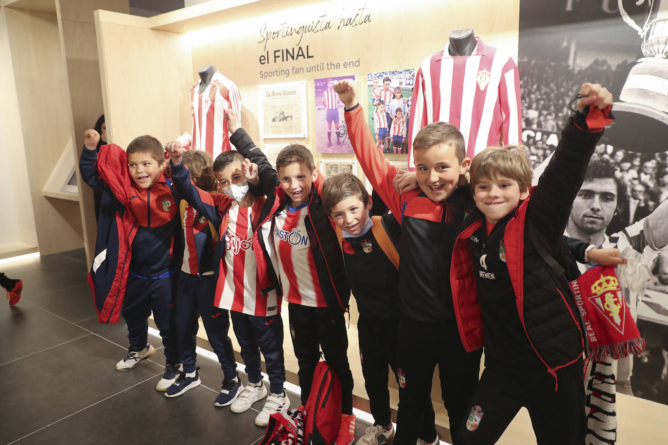 Visitas guiadas para los sportinguistas más jóvenes