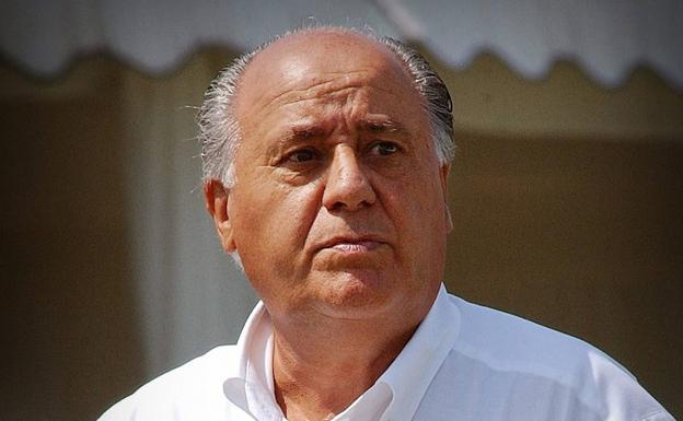 Amancio Ortega ingresa 859 millones por el dividendo de Inditex